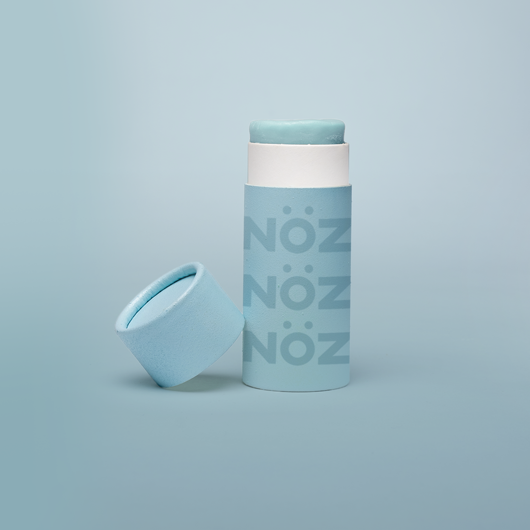 Nöz Seafoam Blue sunscreen | Chill light blue shade