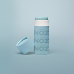 Load image into Gallery viewer, Nöz Seafoam Blue sunscreen | Chill light blue shade
