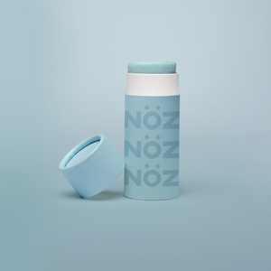 Nöz Seafoam Blue sunscreen | Chill light blue shade